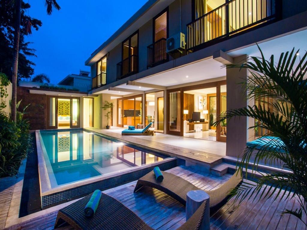 Maca Villas And Residence Umalas Seminyak Exteriör bild