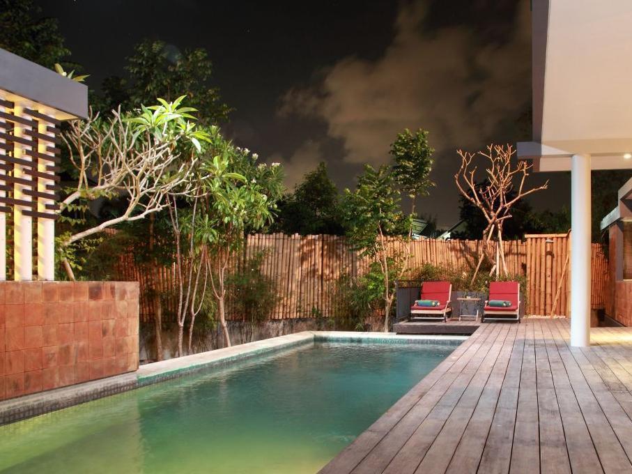 Maca Villas And Residence Umalas Seminyak Exteriör bild